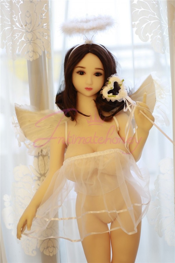 Paula delicado y lindo Angel TPE Sex Love Doll 3.28ft (100cm)