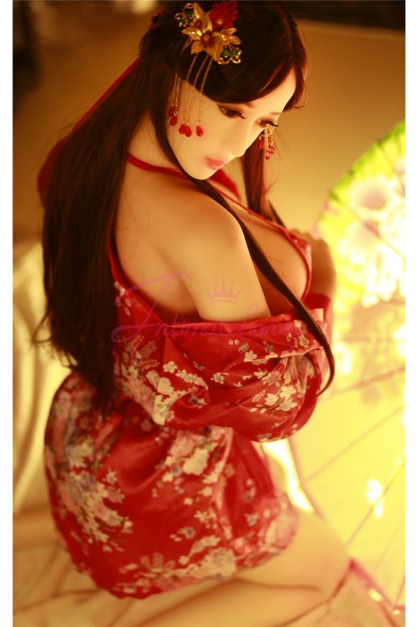 Michelle Ancient Chinese Beauty Realistische Große Brüste Sex Doll Voll TPE Silikon Liebespuppe