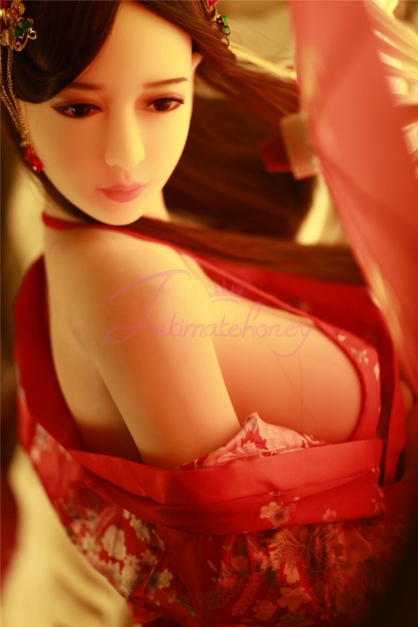 Michelle Ancient Chinese Beauty Realistische grote borsten sekspop Volledige TPE siliconen liefdespop