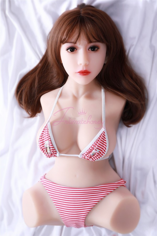 Newest Realistic 3D Half Body Full Silicone Sex Doll with Beautiful Face