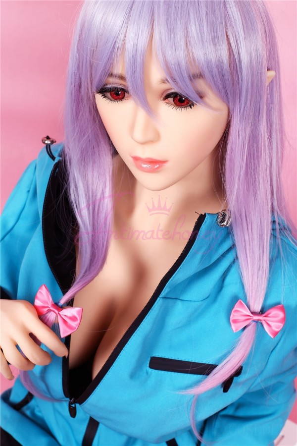 5.41ft Japanese TPE Sex Anime Doll with Red Eyes
