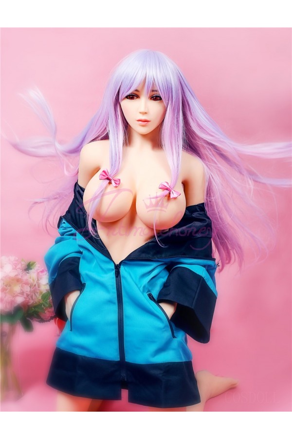 5.41ft Japanese TPE Sex Anime Doll with Red Eyes