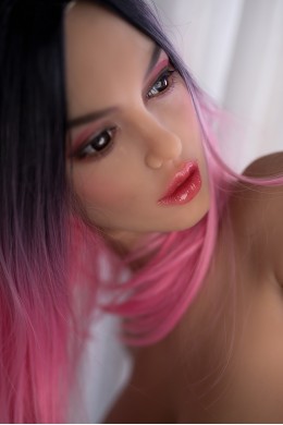 Carola Pleasure Lifelike Sex Doll Purple Hair Real Love Doll 160cm (5.24 ft)