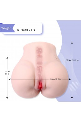 Sherry 7kg Automatic Sex Doll Male Masturbator, APP Remote 3 In 1 Control Smart Adult Sex Toy